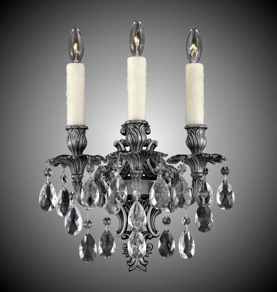 Three Light Wall Sconce